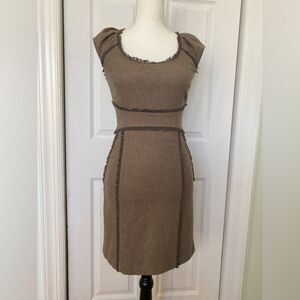 Y2K Rebecca Taylor Fitted and Architectural Dress